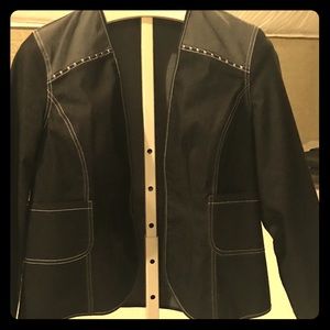 3pc Blue Jean skirt set!